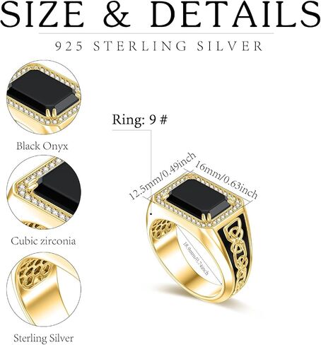 925 Sterling Silver Tetragrammaton Ring for Women Men Pentagram Amulet Ring Jewelry Gifts in Saudi Arabia
