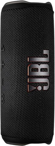 JBL Flip 6 Portable Wireless Speaker | Deep Bass Sound, IP67 Waterproof Rating | Bluetooth Audio for Outdoor, Travel, Beach, Hiking, and Home Use (Black) with Travel Case + Microfiber Cloth in Saudi Arabia