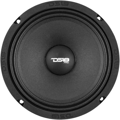 DS18 PRO-NS6 6.5 Inches Car Speakers Shallow Loudspeaker Midrange 300 Watts Max Power 150 Watts RMS 8 Ohms Slim Neodymium Magnet. Speaker Wire 16GA Ultra Flex 100 Ft Included - 2 Speakers in Saudi Arabia