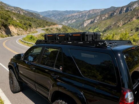 Roof Rack Mount for Pelican Vault Cases V700, V730, V800 | Alloy Steel Construction, Heavy-Duty Black Holder in Saudi Arabia