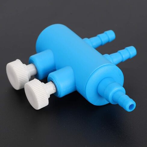 2Pcs Aquarium Air Control Lever Valve, Distributor Splitter Airline Tube Connector aquarium Air Tubing Airline Tubing Aquarium Air Pump Accessories for Fish (2 Way) in Saudi Arabia