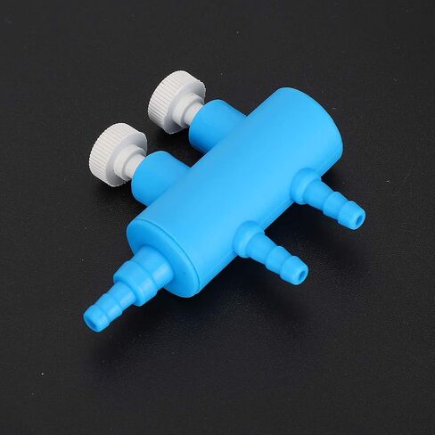 2Pcs Aquarium Air Control Lever Valve, Distributor Splitter Airline Tube Connector aquarium Air Tubing Airline Tubing Aquarium Air Pump Accessories for Fish (2 Way) in Saudi Arabia