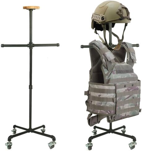 Armor Stand Tactical Gear Stand Plate Carrier Holder Stand Body Armor Stand Display Hold, Back in Saudi Arabia