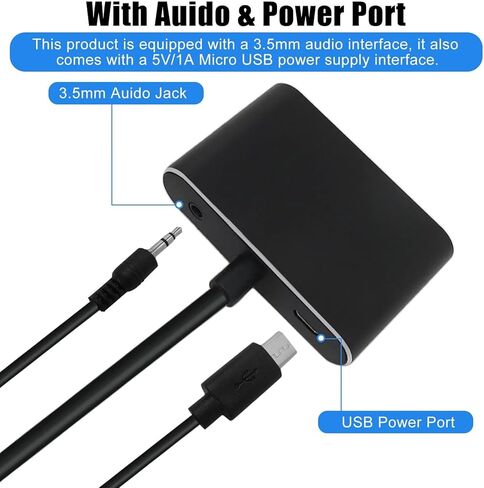 [New US] HDMI to VGA+HDMI Adapter for Dual Monitor, HDMI to VGA & HDMI Splitter 2-in-1,1080P@60HZ Full HD Display Video Converter Compaitble for Windows/Mac Os/Linux, Plug & Play in Kuwait