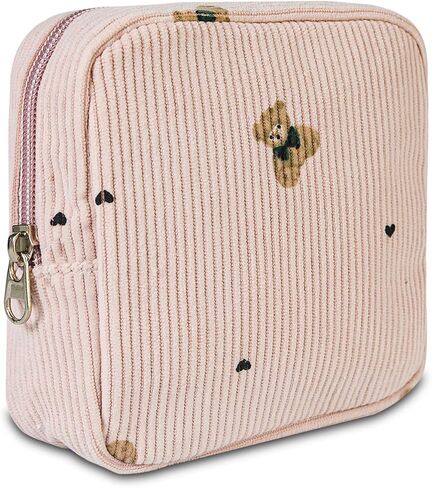 Small Pouches for Purse Cute Mini Cosmetic Bag with Zipper Aesthetic Corduroy Makeup Bags Toiletry Bag in Saudi Arabia