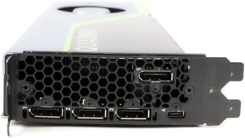 PNY NVIDIA Quadro RTX 6000 Graphic Card - 24 GB GDDR6 - Full-Height - 384 bit Bus Width - PCI Express 3.0 x16 - DisplayPort (Renewed) in Saudi Arabia