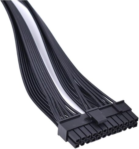 18 دبوس + 10 دبوس إلى 24 دبوس ATX PSU كابل محول الطاقة لإمدادات الطاقة الموسمية 60 سم (أبيض) in Saudi Arabia