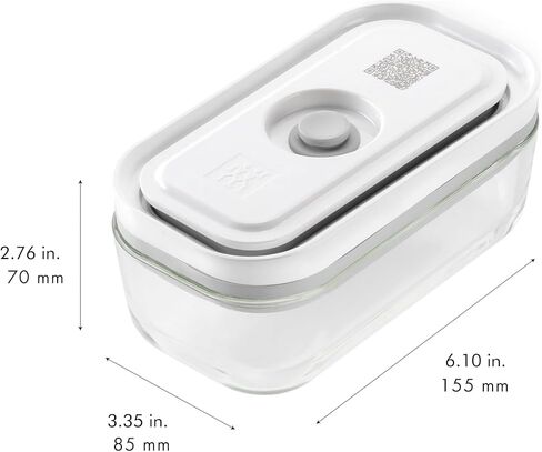 ZWILLING Fresh & Save 30-Piece Small Vacuum Sealer Bags, 1/2 Gallon Reusable Snack Bags, Meal Prep in Kuwait