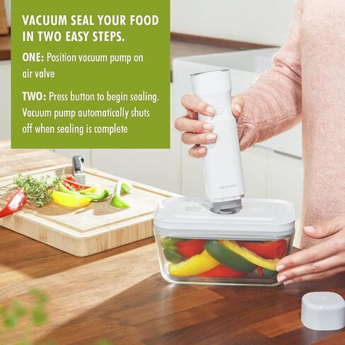 ZWILLING Fresh & Save 30-Piece Small Vacuum Sealer Bags, 1/2 Gallon Reusable Snack Bags, Meal Prep in Kuwait