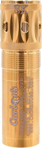 Carlsons Choke Tubes 12 Gauge for Beretta Benelli Mobil | Stainless Steel | Gold Competition Target Ported Sporting Clays Choke Tube | Made in USA in Saudi Arabia