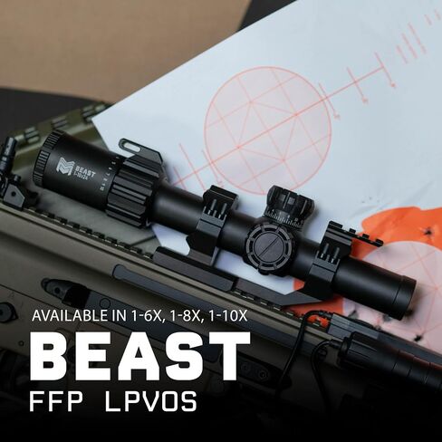 Monstrum Beast ED 1-8x First Focal Plane FFP LPVO Scope in Saudi Arabia