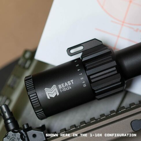 Monstrum Beast ED 1-8x First Focal Plane FFP LPVO Scope in Saudi Arabia