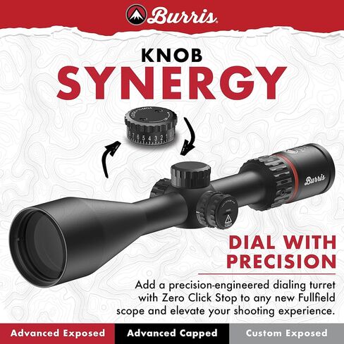 Burris Optics Fullfield 6-24x50mm Hunting RifleScopes, 30mm Tube, Ballistic E3 Reticle, Rear Focal Plane, Waterproof, Shockproof, Forever Warranty in Saudi Arabia