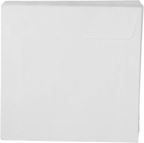 BAFOVY 100 Pack CD DVD Sleeves with Clear Window, Reusable Paper Envelopes for 8cm Mini Discs, Dust Proof Storage for Home Office Travel in Saudi Arabia