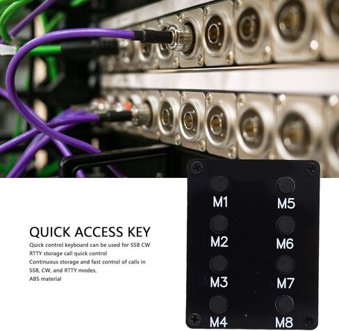 WALFRONT Remote Control External Keypad for IC 705 IC 7600 SSB CW Controller Number Pad External Keyboard Electronic Component in Saudi Arabia