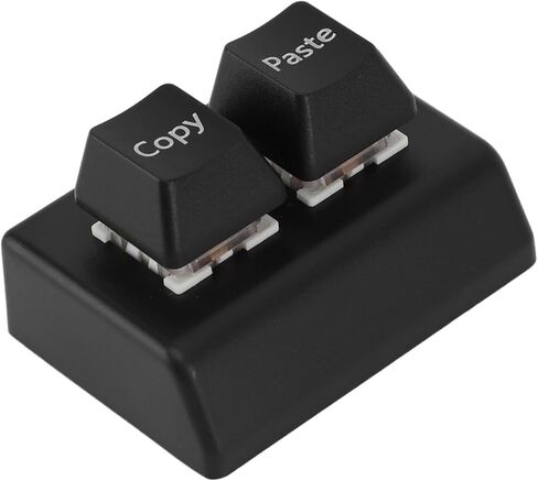 Programmable Keypad 2 Keys Copy Paste Shortcut Red Switch USB C Connection Mini Mechanical Keypad for Gaming Office Media in Saudi Arabia