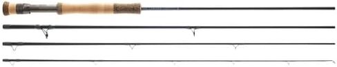LAMSON | Liquid Max Fast Action Fly Fishing Rod | Saltwater + All Water | Cork Fighting Butt, 9 Foot 4-Piece, w/Tube in Saudi Arabia