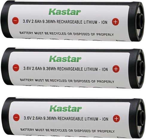Kastar 1-Pack 3.7V 2.6Ah 74175 Flashligth Battery Compatible with Strion Switchblade, Strion LED Flashlight, Strion LED HL Flashlight, Strion HPL Flashlight, Twin-Task USB headlamp in Saudi Arabia