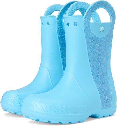 Crocs للجنسين والطفل التعامل معها أحذية المطر (طفل صغير) Crocs Green 8 Medidler in Saudi Arabia