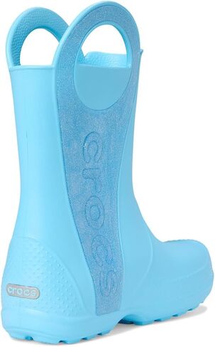 Crocs للجنسين والطفل التعامل معها أحذية المطر (طفل صغير) Crocs Green 8 Medidler in Saudi Arabia