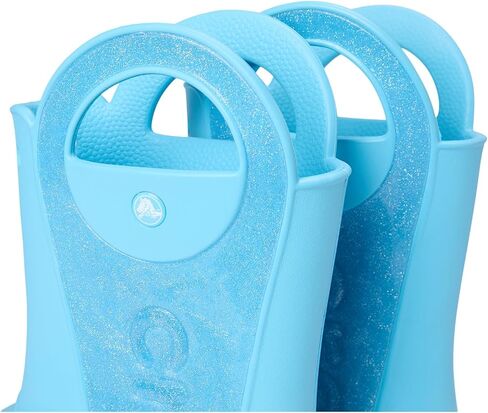 Crocs للجنسين والطفل التعامل معها أحذية المطر (طفل صغير) Crocs Green 8 Medidler in Saudi Arabia