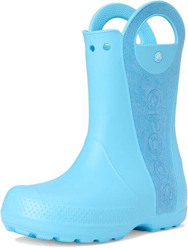 Crocs للجنسين والطفل التعامل معها أحذية المطر (طفل صغير) Crocs Green 8 Medidler in Saudi Arabia