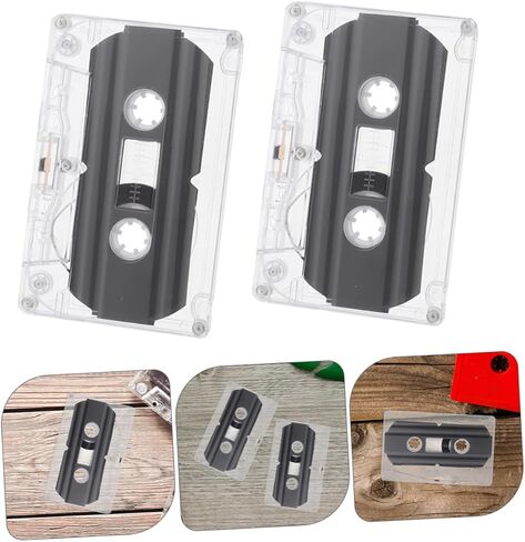 DOITOOL 16pcs Blank Audio Tapes Recordable Cassette Tapes for Music Lectures and DIY Projects Transparent Case for Easy Organization in Saudi Arabia