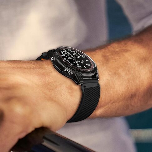 حزام نايلون قابل للتمدد 26 مم لـ Garmin Fenix ​​8 51 مم/6x/5x/7x، نسيج ناعم مع إبزيم باراشوت على شكل ميكا لساعة ذكية Garmin Fenix ​​5X Plus/6X Pro/3/3 HR/Descent MK1/Mk2/Mk2S/Enduro in Kuwait