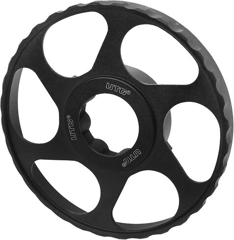 Leapers SCP-SW100BL Inc., UTG Side Wheel Add-On for Bubble Levelerx 40mm, 100mm, black in Saudi Arabia