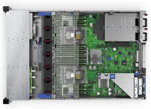خادم حامل HPE ProLiant DL380 G10 2U - 1 × Intel Xeon Gold 5222 3.80 جيجا هرتز - 32 جيجا بايت رام - وحدة تحكم Serial ATA/600 in Saudi Arabia