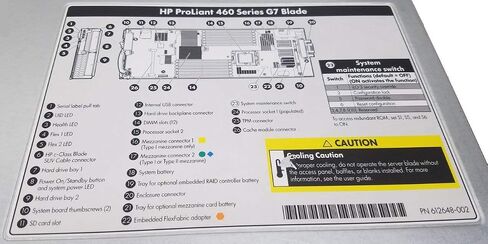 خادم HP ProLiant BL460c G7 64 بت النصلي مع 2xSix-Core X5660 Xeon 2.8 جيجا هرتز + 48 جيجا بايت رام + 2x146 جيجا بايت 10K SAS HDD، RAID، بدون نظام تشغيل (مجدد معتمد) in Saudi Arabia