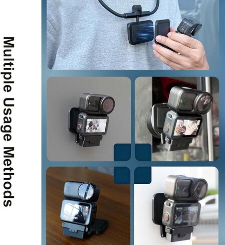 Magnetic Mount Stand for DJI Osmo Nano, Expansion Adapter Magnet Suction Backplate Base, Magnetic Backplate Stand Bracket Camera for DJI Osmo Accessories (Magnetic Backplate Mount) in Saudi Arabia