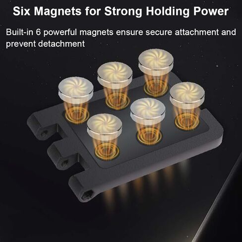 Magnetic Mount Stand for DJI Osmo Nano, Expansion Adapter Magnet Suction Backplate Base, Magnetic Backplate Stand Bracket Camera for DJI Osmo Accessories (Magnetic Backplate Mount) in Saudi Arabia