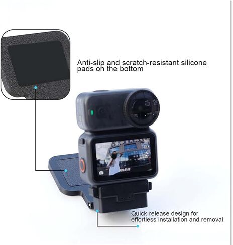 Magnetic Mount Stand for DJI Osmo Nano, Expansion Adapter Magnet Suction Backplate Base, Magnetic Backplate Stand Bracket Camera for DJI Osmo Accessories (Magnetic Backplate Mount) in Saudi Arabia