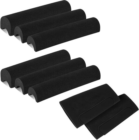 Gueevin 8 Pcs Comb Raising Kit, Include 6 Black EVA Foam Non Slip Cheek Gun Rifle Risers and 2 Rubber Adjustable Gun Stock Cheek Rest Pads for Rifle Shooting Improve Accuracy Reduce Recoil Accessories in Saudi Arabia