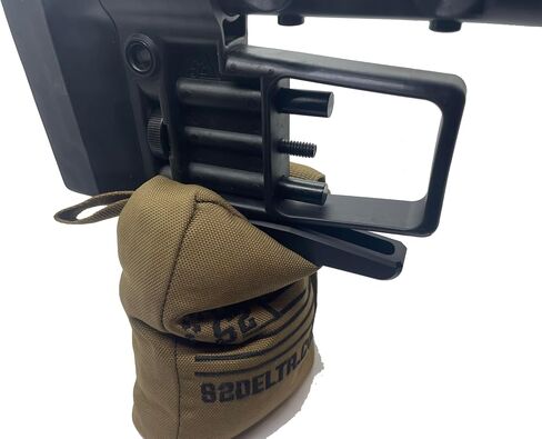 S2Delta Precision Rifle Bag Rider | 5 بوصات متوافقة مع أنظمة التركيب M-LOK | سطح أملس وثابت | ألومنيوم 6061 | بأكسيد المواصفات العسكرية | تصميم خالٍ من العوائق | صنع في الولايات المتحدة الأمريكية in Kuwait