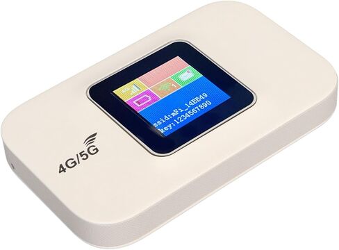 VBESTLIFE 4G LTE Mobile WiFi Router with SIM Card Slot, Unlocked 150Mbps Portable Travel Hotspot Device, Wireless Internet Modem, 3000mAh, 10 Users in Saudi Arabia