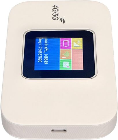 VBESTLIFE 4G LTE Mobile WiFi Router with SIM Card Slot, Unlocked 150Mbps Portable Travel Hotspot Device, Wireless Internet Modem, 3000mAh, 10 Users in Saudi Arabia