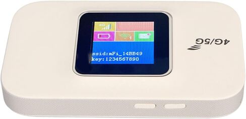 VBESTLIFE 4G LTE Mobile WiFi Router with SIM Card Slot, Unlocked 150Mbps Portable Travel Hotspot Device, Wireless Internet Modem, 3000mAh, 10 Users in Saudi Arabia