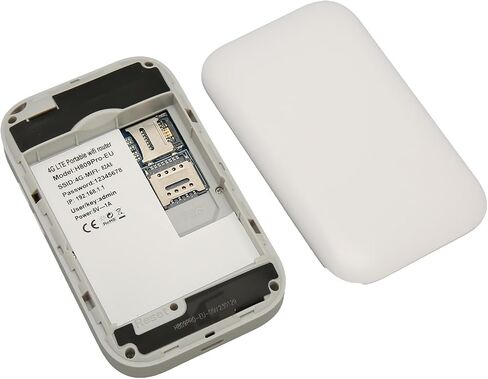 راوتر واي فاي متنقل 4G LTE من VBESTLIFE مع فتحة لبطاقة SIM، جهاز نقطة اتصال محمول للسفر بسرعة 300 ميجابت في الثانية، مودم إنترنت لاسلكي لـ 10 مستخدمين، 3000 مللي أمبير في الساعة in Saudi Arabia