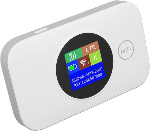 VBESTLIFE 4G LTE Mobile WiFi Router with SIM Card Slot, Unlocked 150Mbps Portable Travel Hotspot Device, 10 Users Wireless Internet Modem, 3000mAh (Asian Version) in Saudi Arabia