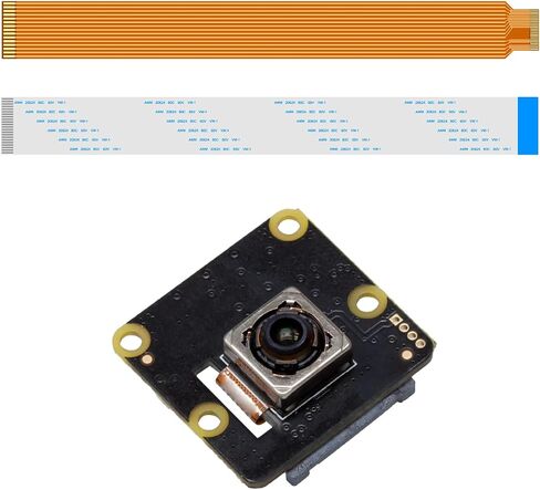 IMX519 Autofocus Raspberry Pi Camera for Pi 5, 4, Zero 2W, 16MP PDAF&CDAF High Resolution Camera Module, Compatible with Raspberry Pi Accessories in Saudi Arabia