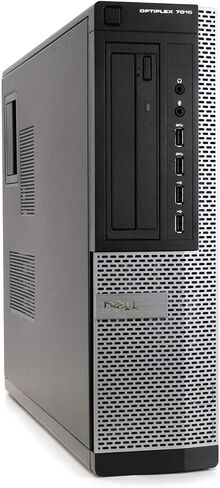 كمبيوتر سطح المكتب الصغير طراز Optiplex 7010 من Dell (SFF) | رباعي النواة إنتل i5 (3.20 جيجا هرتز) | ذاكرة وصول عشوائي DDR3 سعة 16 جيجابايت | 500 جيجابايت SSD الحالة الصلبة | ويندوز 11 برو | شاشة 24 بوصة | ماوس RGB + لوحة مفاتيح (متجددة) in Saudi Arabia