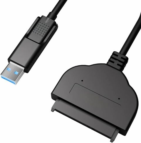 SATA to USB Cable, 2in1 USB-C/USB 3.0 to SATA III Hard Driver Adapter Compatible for 2.5 inch HDD and SSD in Saudi Arabia