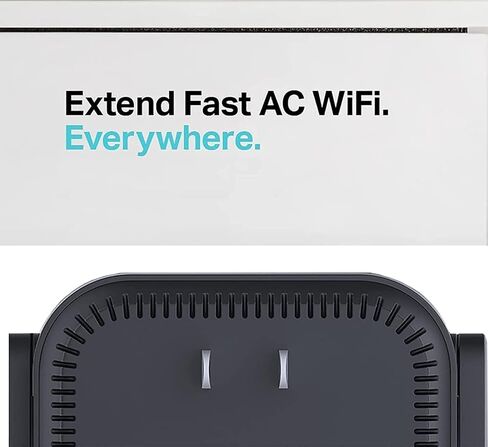 معزز موسع شبكة WiFi 2025 - يغطي مساحة 10,000 قدم مربع و60 جهازًا، ومكرر إنترنت عالي السرعة مع منفذ إيثرنت، وإعداد سهل، ومضخم إشارة منزلي قوي in Kuwait