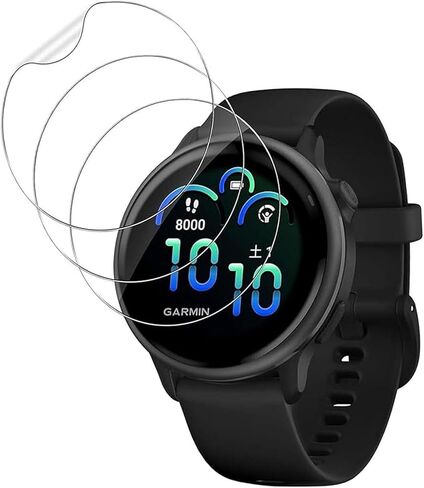 3 Pack For Garmin Vivoactive 6 Screen Protector watch film Screen film, [TPU film] [PET film] [film Friendly] for Garmin Vivoactive6 film TPU soft film in Kuwait
