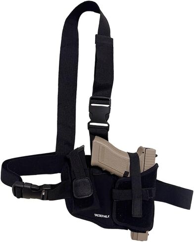 Shoulder Holster – Universal Chest Holster for Pistols, Right-Hand Fit for Men, Fits Glock 19, 1911, Sig P365, M&P Shield, S&W – for Hiking, Hunting, Outdoor Use in Saudi Arabia
