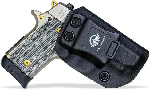 Sig P238 Holster IWB Kydex Holster Custom Fit: Sig Sauer P238 Pistol - Inside Waistband - Adj. Cant Retention - Cover Mag-Button - No Wear - No Jitter in Kuwait