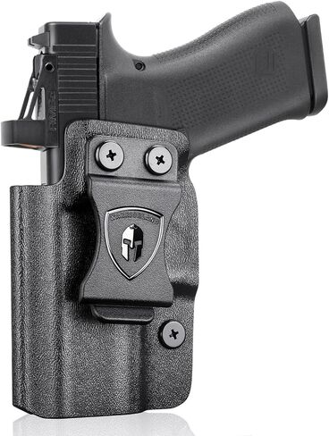 WARRIORLAND IWB Kydex Holster, Select Fit for Glock 43 / 43X or Glock 43X MOS - Inside Waistband Condealed Carry Holster, Adj. Cant & Retention, Right- / Left-Hand & Optic Cut & Claw Options in Saudi Arabia