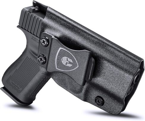 WARRIORLAND IWB Kydex Holster, Select Fit for Glock 43 / 43X or Glock 43X MOS - Inside Waistband Condealed Carry Holster, Adj. Cant & Retention, Right- / Left-Hand & Optic Cut & Claw Options in Saudi Arabia